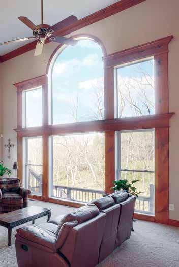 INNOVATIVE TECHNOLOGIES. SUPERIOR PERFORMANCE. SUPERIOR THERMAL PERFORMANCE MikronWood solid core offers better thermal performance than any other window frame material.