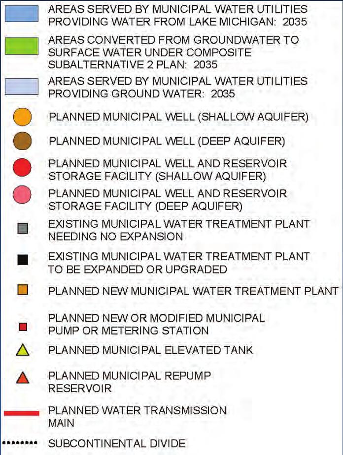 Regional Water Supply Plan Subalternative 2 to the Composite Plan: (Recommended Water