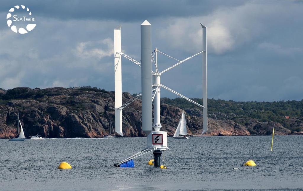 - Gabriel Strängberg, Managing Director at SeaTwirl AB The Challenge SeaTwirl designs floating wind turbines built for deep sea deployment.
