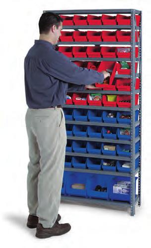 24 x 36 shelf capacity: 450 lbs. > 20-gauge construction allows maximum weight capacity per shelf.