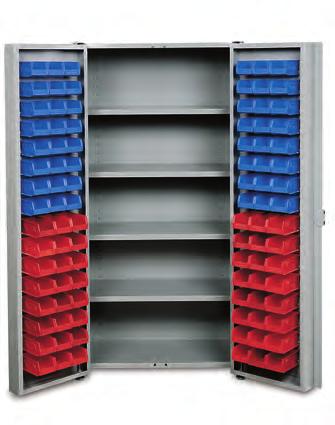 CAB60-MPB Storage Cabinet CAB38-4 Combination Cabinet CAB48-4CLR ClearView Cabinet with plexiglass doors Metal Storage, Combination and ClearView Cabinets > 16-gauge construction with 20-gauge doors.