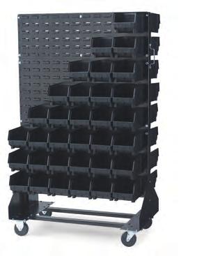 H L PB20(x) PB22(x) PB30(x) PB31(x) PB40 PB41(x) Load Capacity Without Mobile Kit (lb) Load Capacity With Mobile Kit (lb) LPFS1-CON 1-sided, 288 slots 54.0 36.
