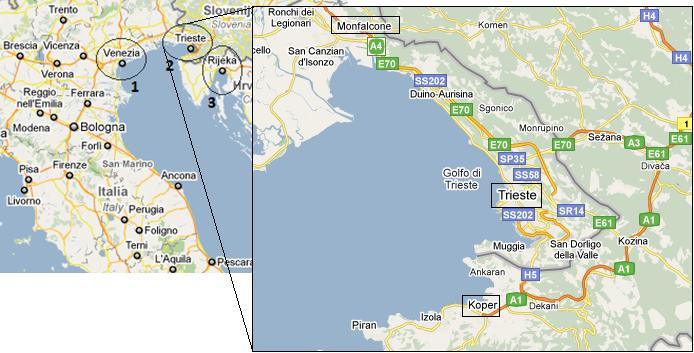 MAPPING OF GOODS FLOWS AND LOGISTIC NODES VENICE ITALY Venice has a strategic position for the northern parts of Italy but also by being a part of Corridor 5 8 and located close to the railway