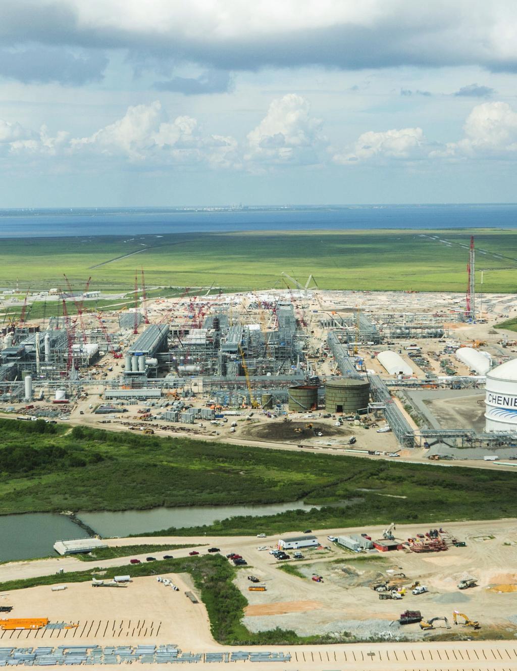 When its construction is completed later this year, Louisiana s Sabine Pass is