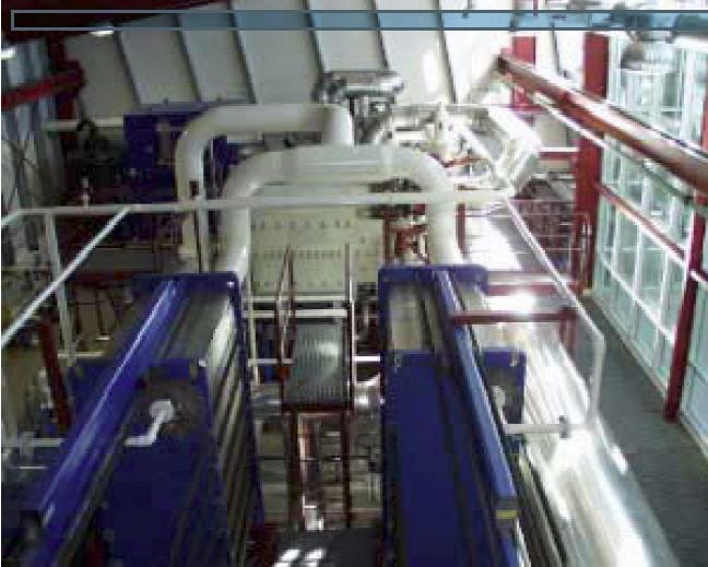 Waste Heat to Power Options for Industrial Application Kalina cycle plant Bottoming cycle - working medium: Ammonia - water vapor Operating temperature range: 250 deg. F.