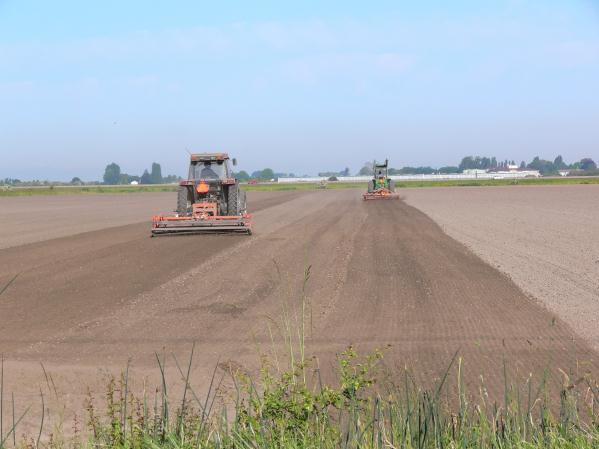 compaction Soil in this area is subject to intensive tillage Tillage reduces aggregate size,