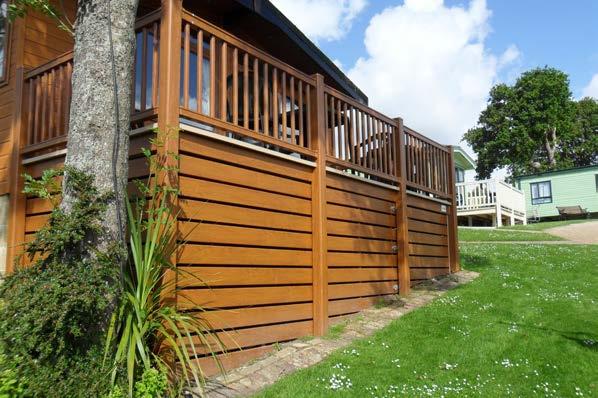 A locking gate adds an element of privacy and security, and is particularly useful for