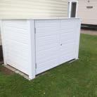 2ft with an opening door on the front (small) 4ft x 4ft x 4ft with an