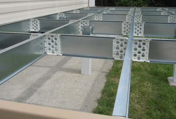 Strong and robust Liniar s galvanised steel sub-frame creates the ideal
