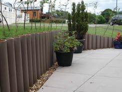 iling is made of interlocking sections to provide a lightweight but strong retention solution, and the Log ile offers an attractive, eco-friendly option for landscaping parks and gardens.
