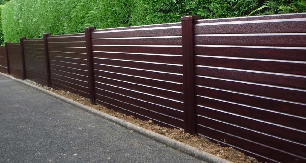 Fencing Liniar s stylish fencing products offer a strong, attractive and low maintenance alternative to more traditional boundaries.