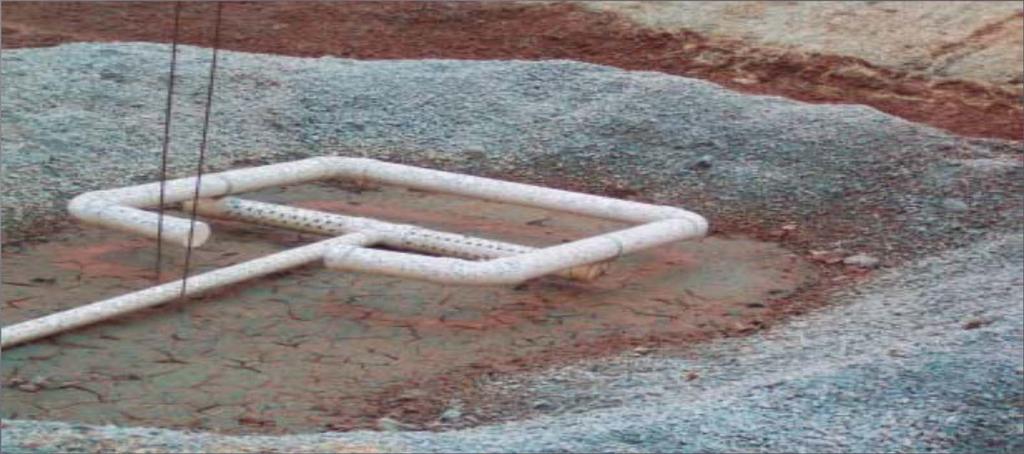 Floating Surface Skimmer (Sk): A skimmer drains the water from the top allowing cleaner less turbid water to discharge from the ponding area.