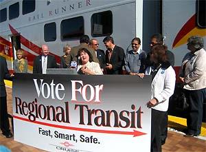 MAKING REGIONAL TRANSIT WORK Public, political and business support Establish Regional Transit Authority (RTA) Create Regional