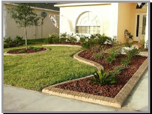 3. CONCRETE EDGING & STAMPED CONCRETE 3.1.1 Concrete Landscape Curbing of any style must be approved by ARB prior to installation, since this type of landscape edging is permanent. 3.1.2.