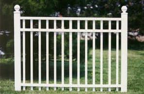 4- Type of fence: vinyl height, color 5- No board on board fences will be allowed.