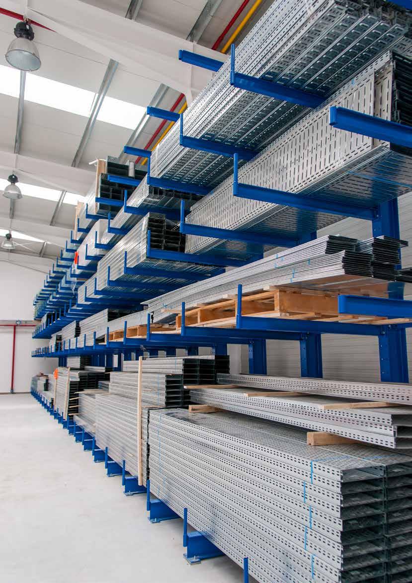 Always a solution for your specific needs Storing long, often flexible products, presents its own challenges. Index Heavy Duty Cantilever p. 04 Light Duty Cantilever p. 06 Applications p.