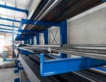 Applications for Cantilever Mobile Cantilever Racking Cantilever racking can also be installed on a MOVO heavy