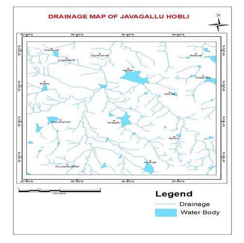 CONCLUSION FIG 4 Slope map of the Javagal Hobli. For our project work watershed map is very essential thing.