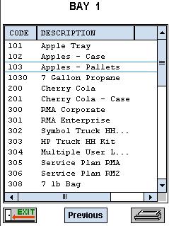 Daily processing Handheld Two key areas of the handheld program utilize the Multi-Unit Pricing feature: Load/Unload Truck Misc. Items Each option is discussed within this section.