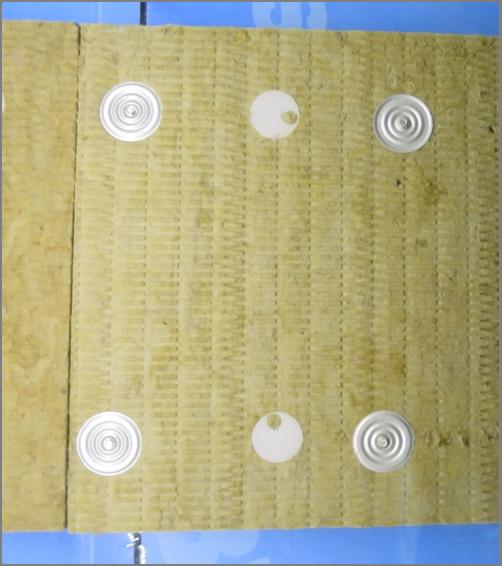 ers (i.e. represent cladding attachment & insulation retaining fasteners used in