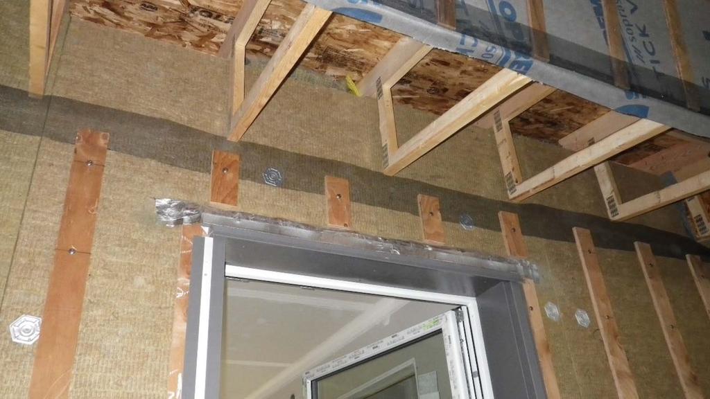 climate Highly insulated walls with