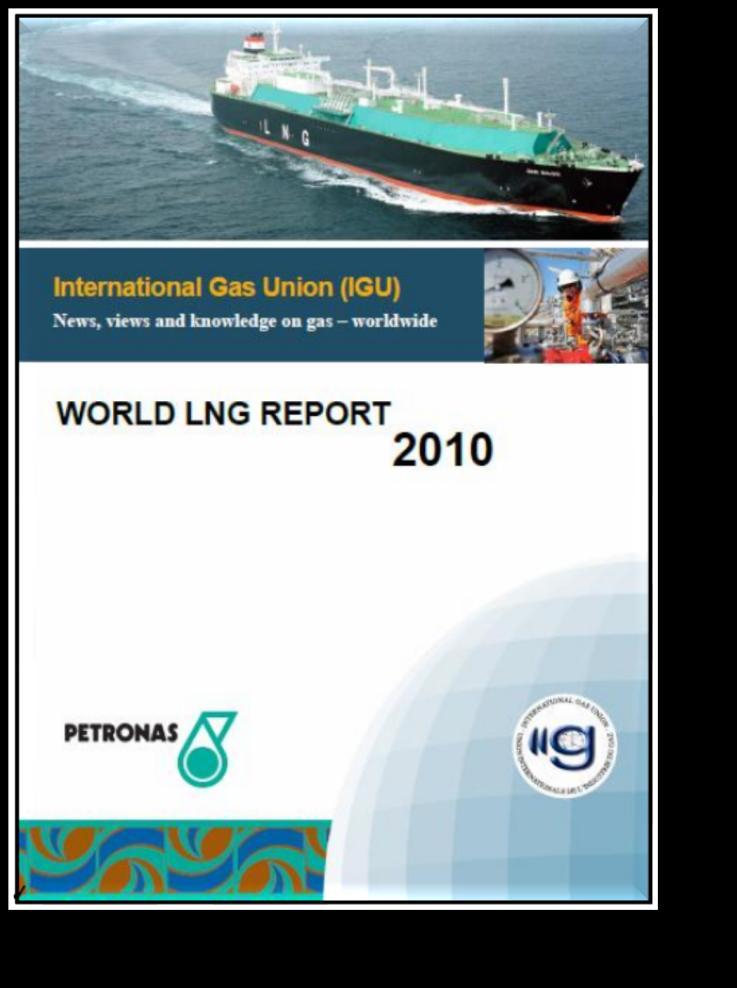5. LNG Going Forward Produced by IGU annually Comprehensive report on the state-of-the-art industry covering the entire LNG chain Special section on the impact