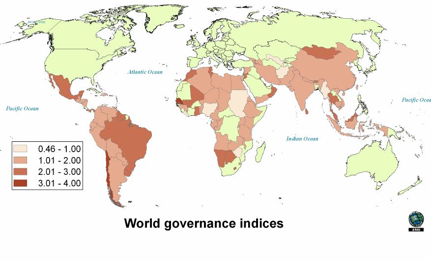 The governance challenge? WBI governance indicators (aggregate) Within-country variation. (poor data) Governance at the forest frontier?