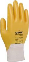 Excellent ergonomic fit Good water vapour absorption due to the cotton lining Proven high wearer acceptance Very good dry/wet grip All-round glove Light/medium metal processing Repairs/maintenance