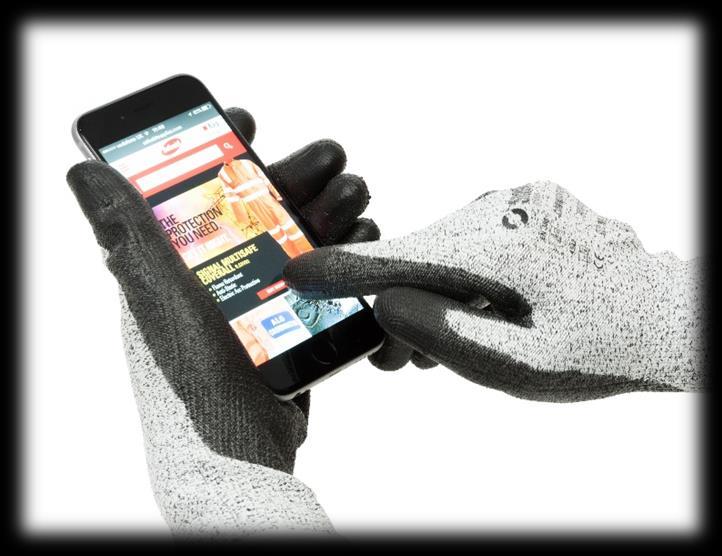 No need to remove your gloves whilst using a smartphone or tablet Stay