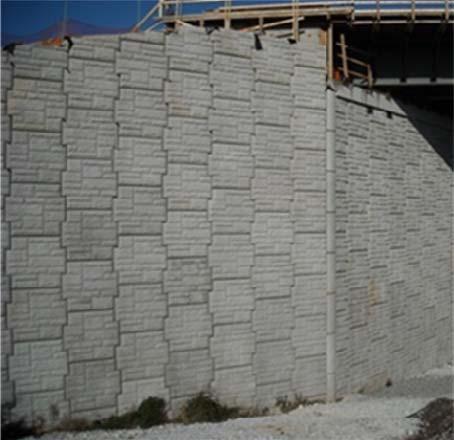 Fig: 10.6: Reinforced earth walls (Bowles, 1996) The three components of the MSE wall are the facing unit, the backfill and the reinforcing material. Fig 10.