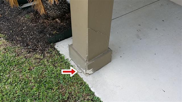 The condensate drain at the rear wall should have a 90 degree elbow installed. Flashing is not installed above trim at windows and doors. Building code requires flashing at this location.