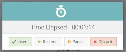 Time & Expenses Daily timesheet timer The timer feature that was previously only available in the weekly timesheet view is now available for daily timesheets Starting the timer You can start a timer