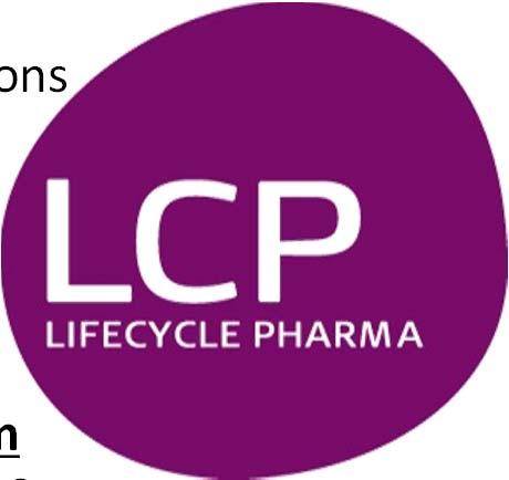 HIGHLIGHTS LCP Tacro Significant sales potential Potential best in class profile Optimized, branded version of the #1 transplant drug Funded through to Regulatory submissions in 2013 Experienced