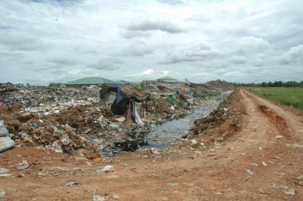 Step 1: Identify problems of SWM in Battambang city About 60 ton/day of waste is