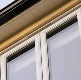System flexibility A wide range of window and door styles