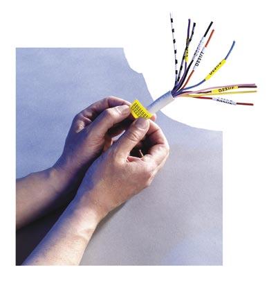 Flexible Nylon Tape The permanent solution for marking your wire and cables!