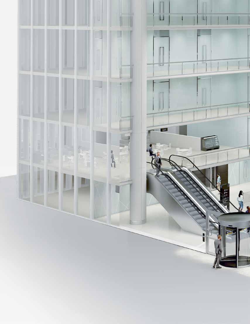 KONE DESTINATION AN EFFORTLESS ELEVATOR EXPERIENCE Imagine smart, easy-to-use elevators in better organized lobbies.