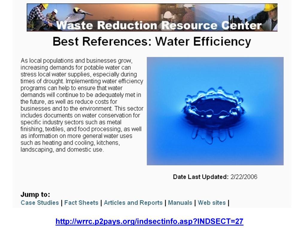 For businesses searching for more in depth water reduction case