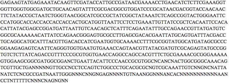 FIG S6 Sequencing result for