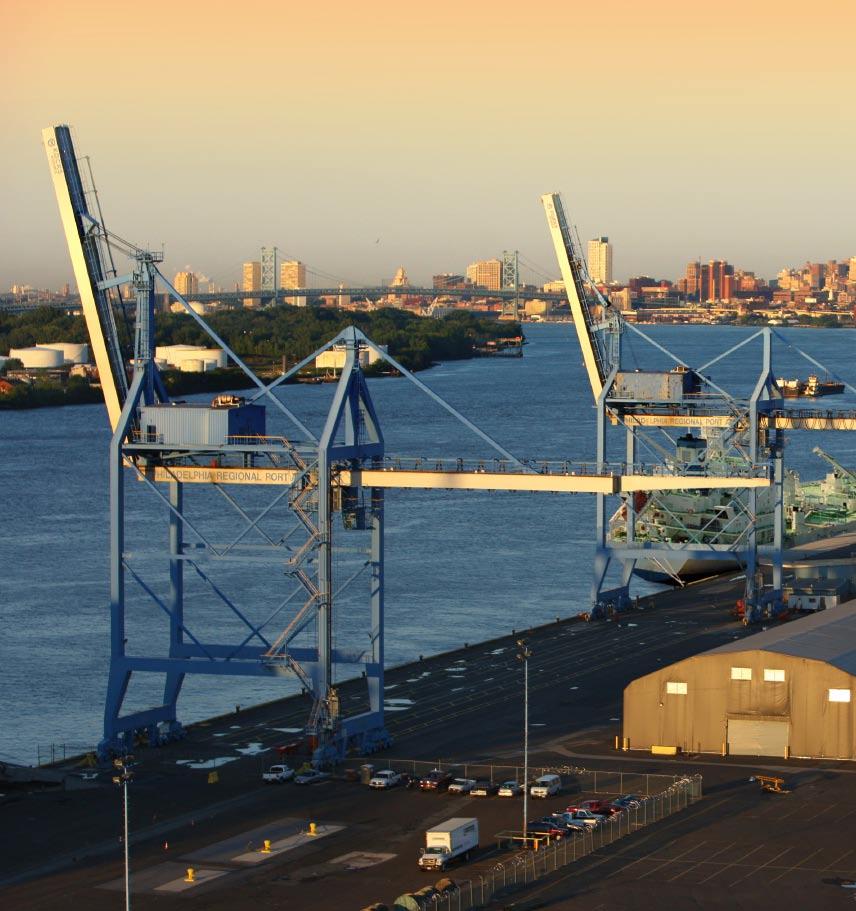 Tioga Marine Terminal Owner Operator Location Philadelphia Regional Port Authority 215-426-2600 Delaware River Stevedores Inc. 215-440-4100 Delaware Ave. & Tioga St.