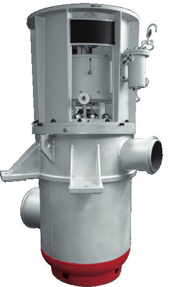 centrifugal, vertical, barrel-type, multistage with stuffing box or mechanical seals