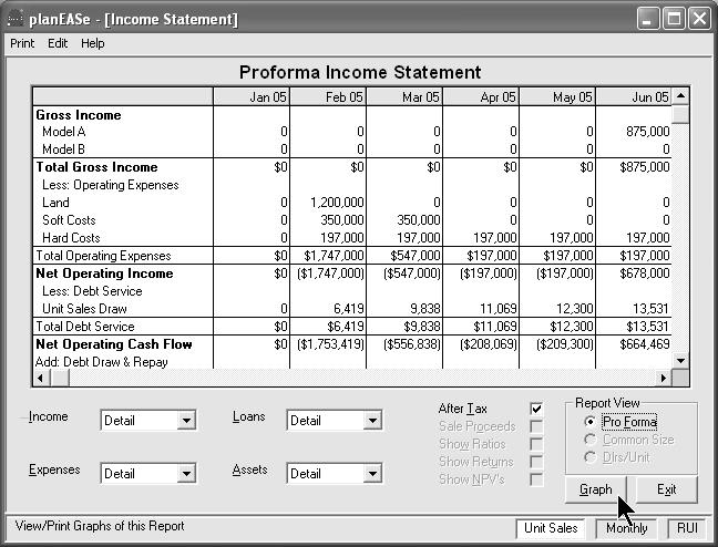 Reports and Graphs Click the Exit Button, select Gen Investment to the top right, then select Report / Income ment from the menu bar.