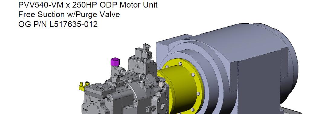 Option: Horizontal Mounting Alternative: (not a Drop in replacement). For several customers we have developed a simplified alternative to upgrade the D pump.