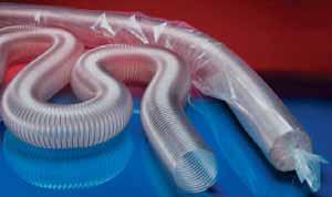 I Highly abrasion-proof Pre-PUR suction hoses / transport hoses.0.7 PROTAPE PUR 30 Abr.