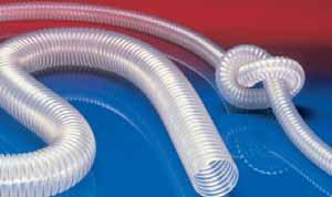 Highly abrasion-proof Pre-PUR suction hoses / transport hoses I..0 PROTAPE PUR 330 MHF Abr.