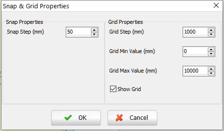 Building Modeller 101 Snap & Grid Properties Further, an Ortho facility is provided; Ortho is short for orthogonal, and allows for the introduction of either vertical or horizontal - but not inclined