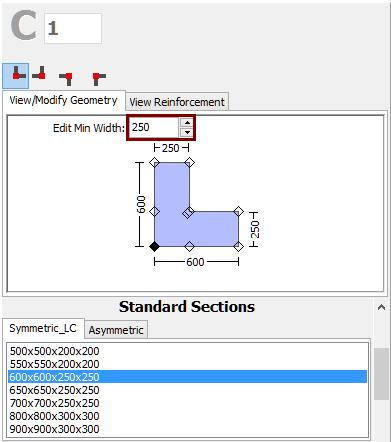 Appendix D 281 Selecting the insertion point and rotate the section s plan view After defining all the section's properties, the new member may be added with a simple click on the Building Modeller