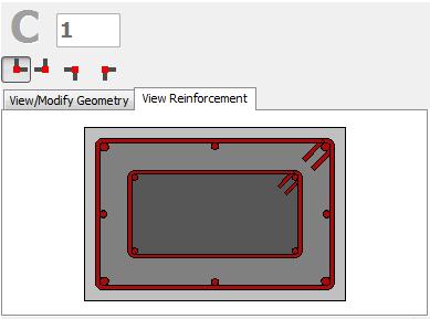 Reinforcement View The material set properties can be defined from the main menu (Tools > Define Material Sets), through the corresponding toolbar button, or through the Define Material Sets button