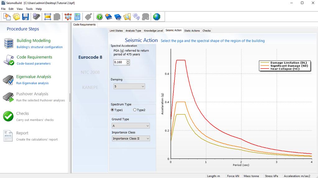 Quick Start 55 Analysis & Modelling Parameters The default predefined