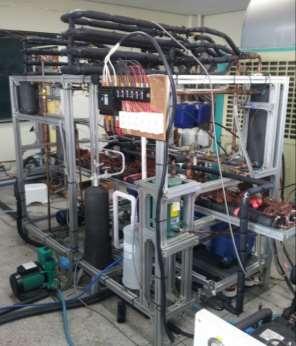 This experimental apparatus (Fig. 1) was designed to investigate the performance characteristics of the indirect refrigeration system using CO 2 as a secondary refrigerant.